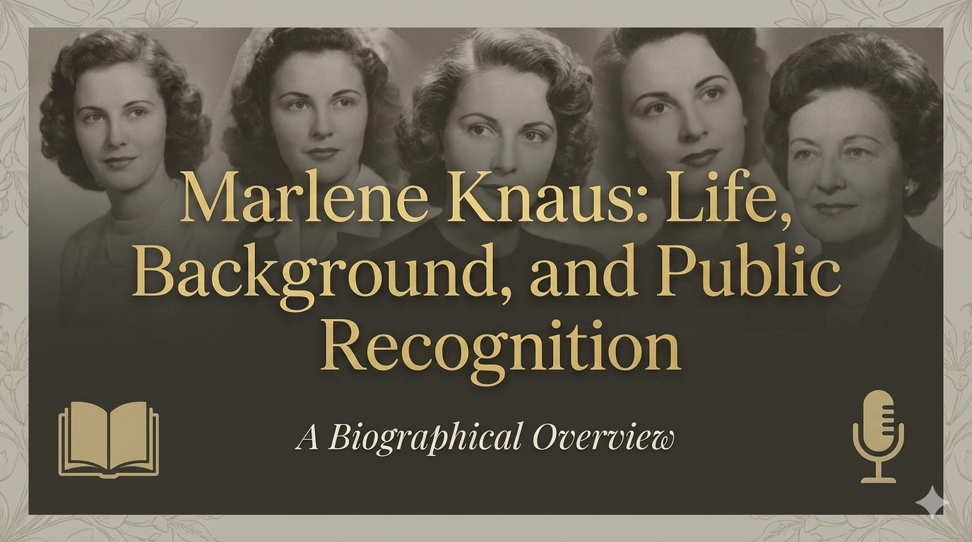You are currently viewing Marlene Knaus: Life, Background, and Public Recognition