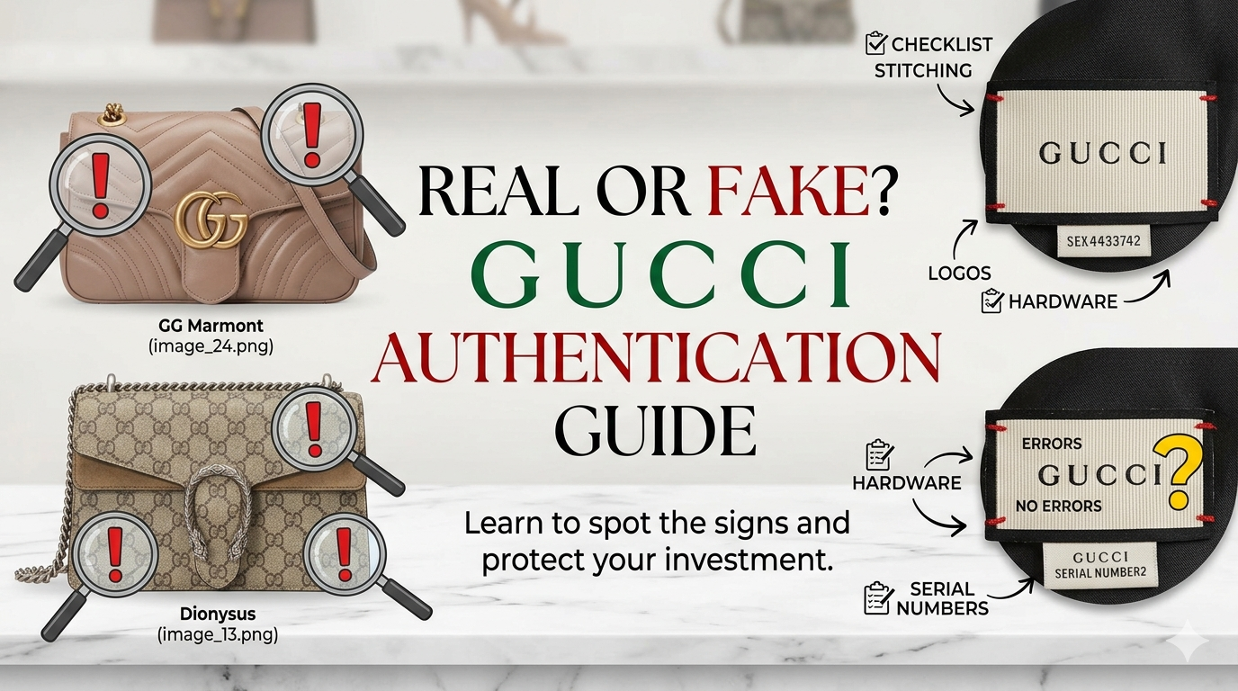 Read more about the article How Can You Tell If Gucci Is Real or Fake?