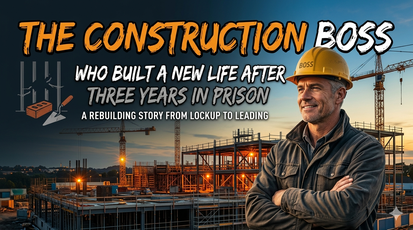 Read more about the article The Construction Boss Who Built a New Life After Three Years in Prison
