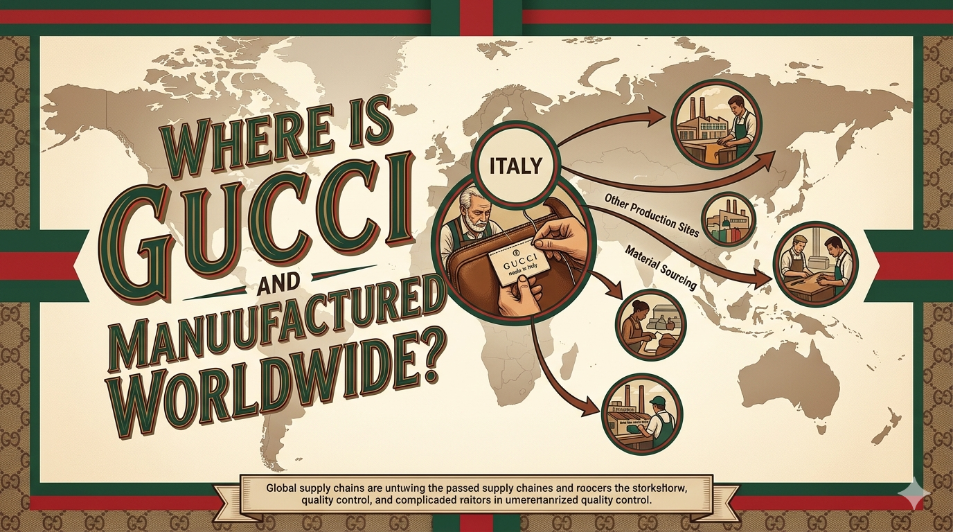 Read more about the article Where Is Gucci Made and Manufactured Worldwide?
