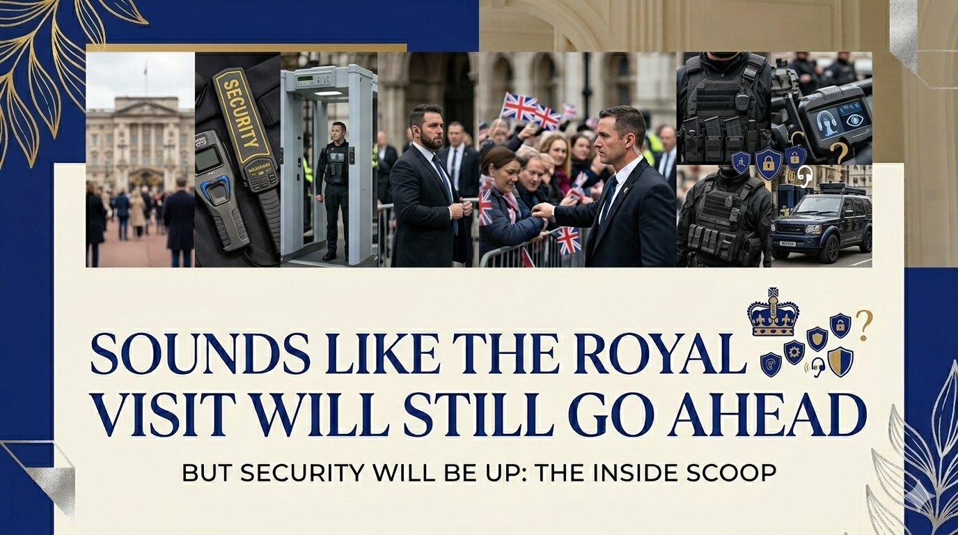 Read more about the article Royal Visit Still Likely, but Security Set to Increase