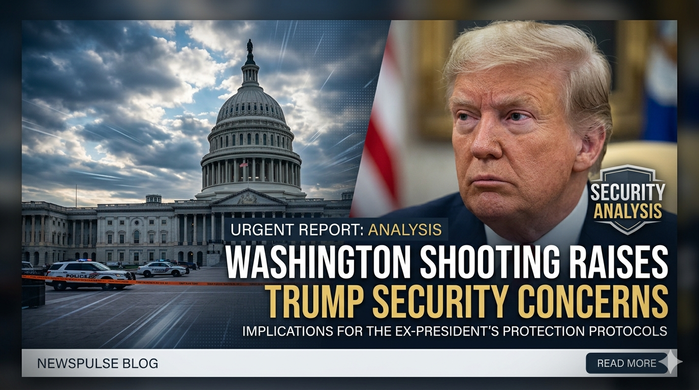 Read more about the article Washington Hotel Shooting Raises Questions About Trump Security