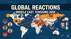 Read more about the article International Community Reacts to Current Middle East Situation