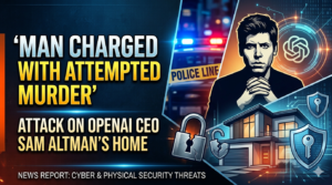 Read more about the article Man Charged with Attempted Murder Over Attack on OpenAI CEO Sam Altman’s Home