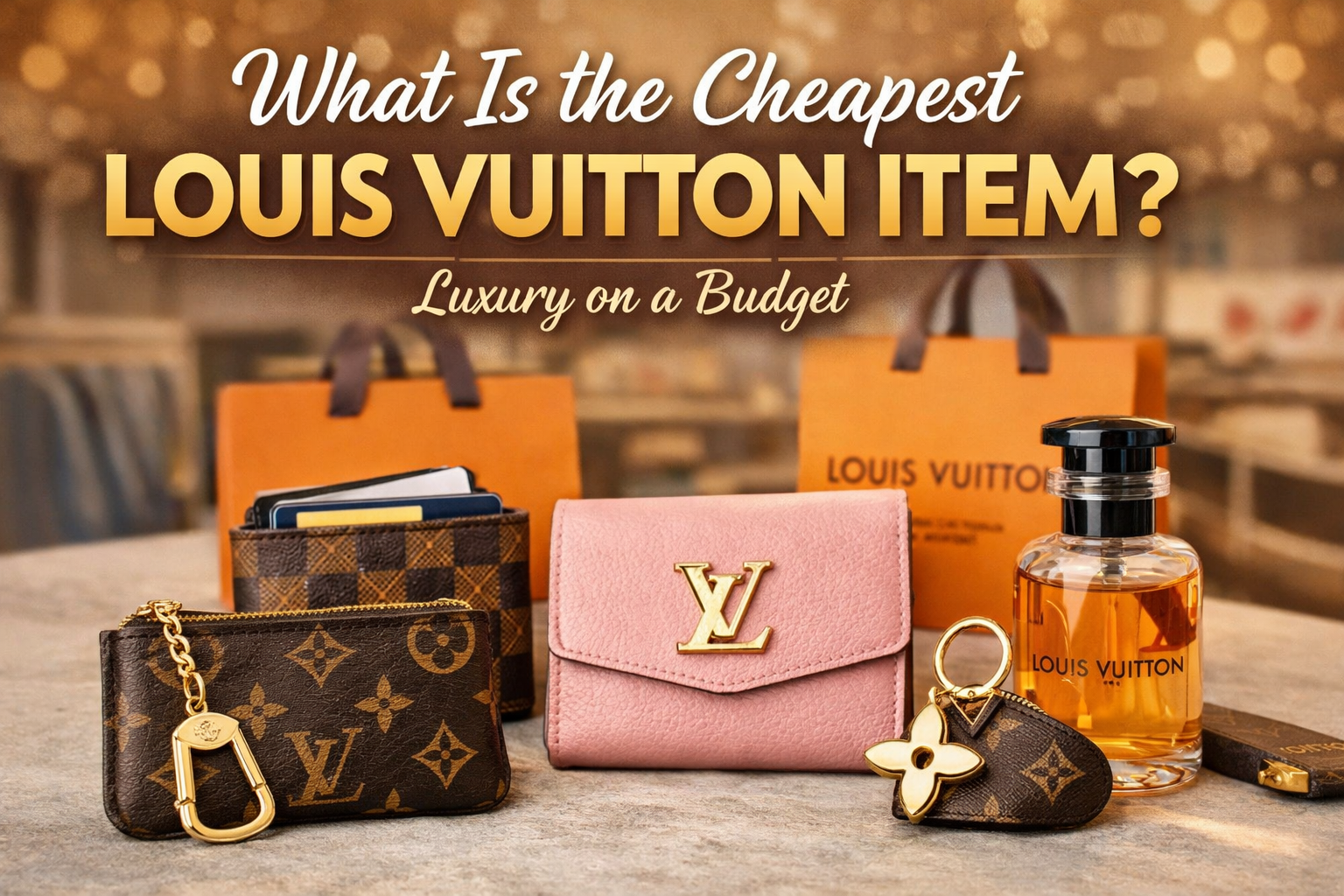 Read more about the article What Is the Cheapest Louis Vuitton Item?