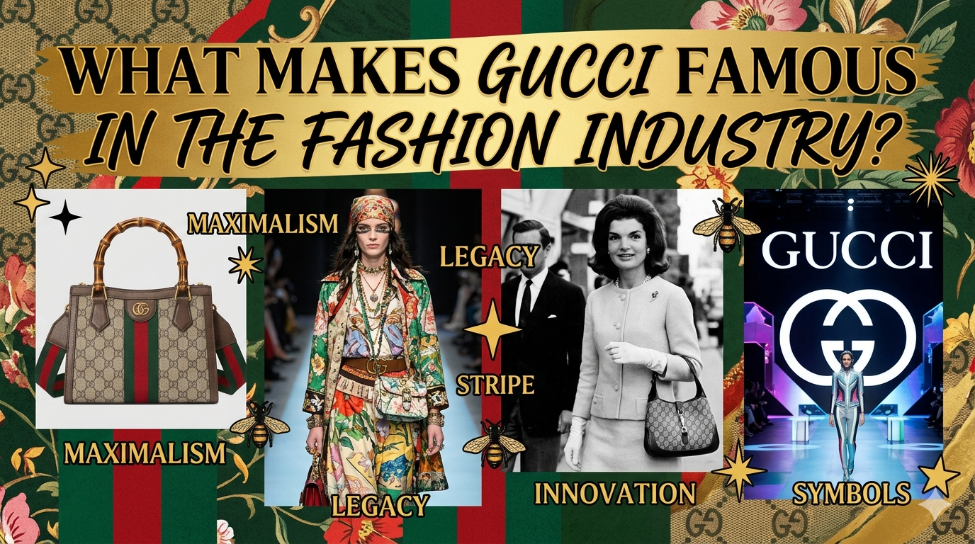 Read more about the article What Is Gucci Famous For in the Fashion Industry?