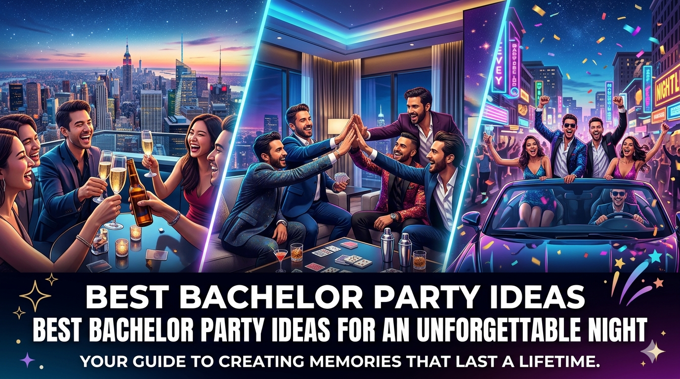 Read more about the article Bachelor Party Ideas: The Ultimate Guide to an Epic Celebration