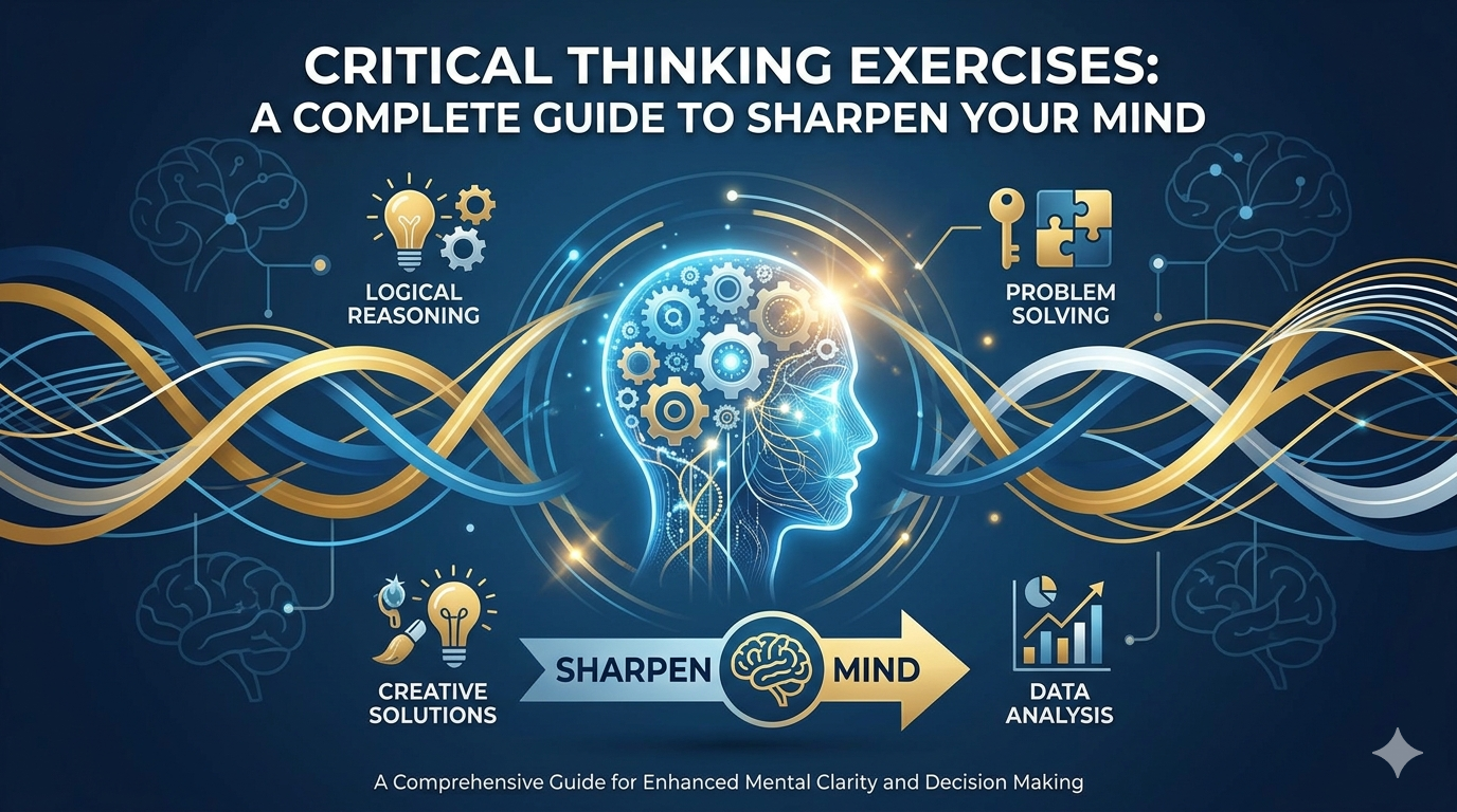 You are currently viewing Critical Thinking Exercises: A Complete Guide to Sharpen Your Mind