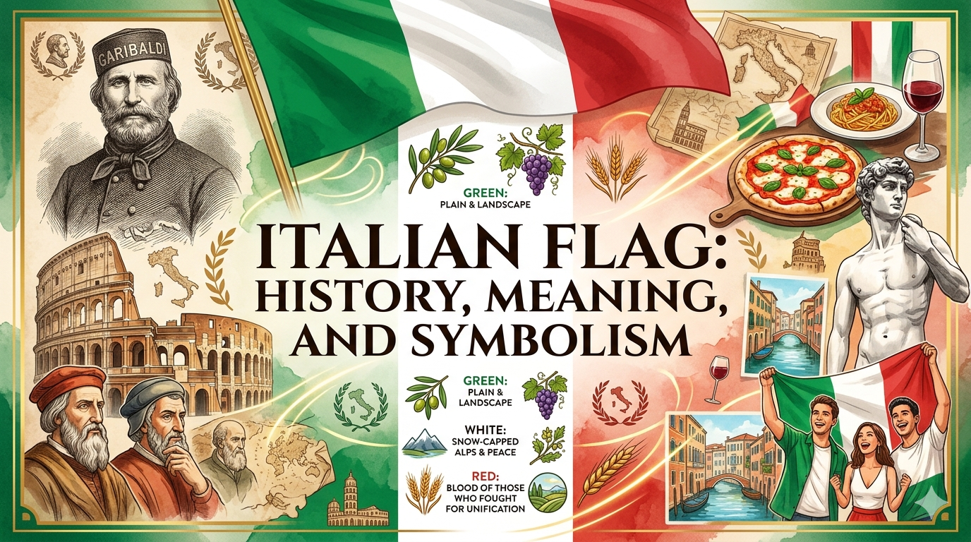 You are currently viewing Italian Flag: History, Meaning, and Symbolism