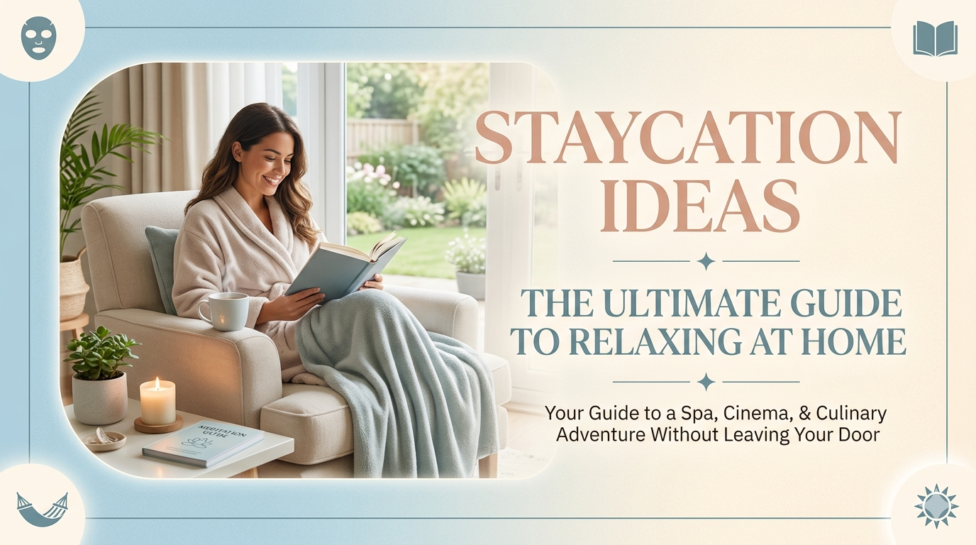Read more about the article Staycation Ideas: The Ultimate Guide to Relaxing at Home